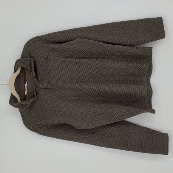 Mountain Khakis Sweater Jacket Men's Pop Top Pullover Olive‎ Green Size Small - Picture 1 of 16